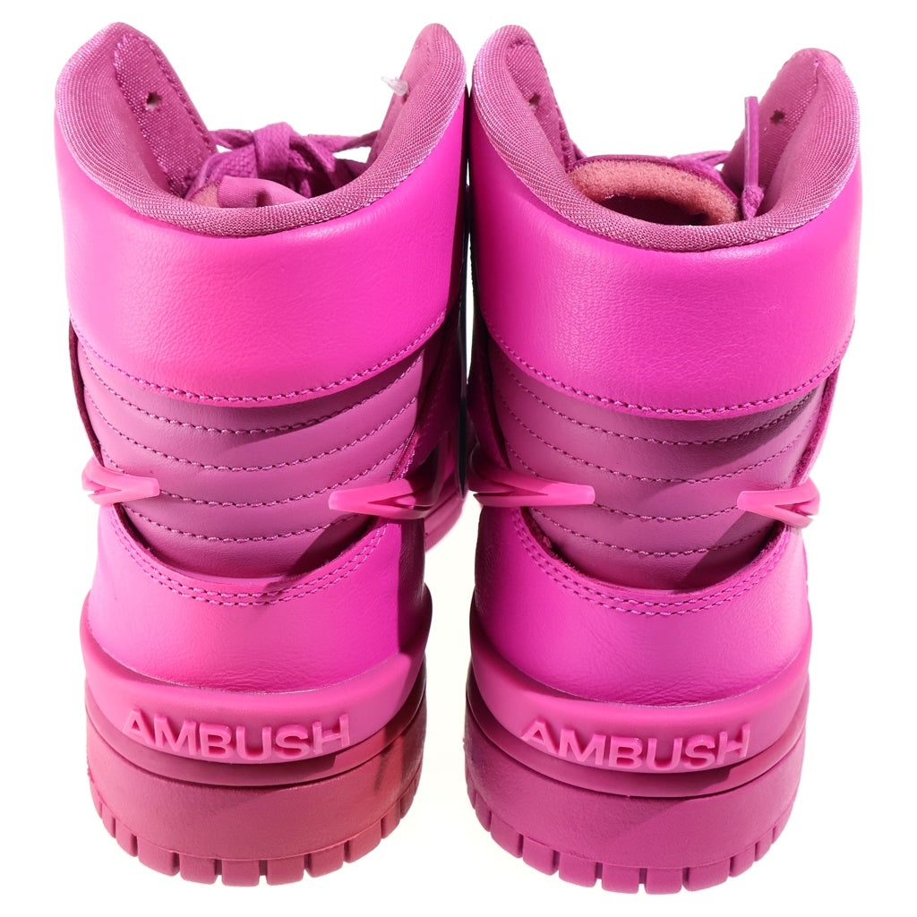 NIKE(ナイキ) ×AMBUSH DUNK HIGH CU7544-600 アンブッシュ ダンク ハイカットスニーカー ピンク US11.5/29.5cm