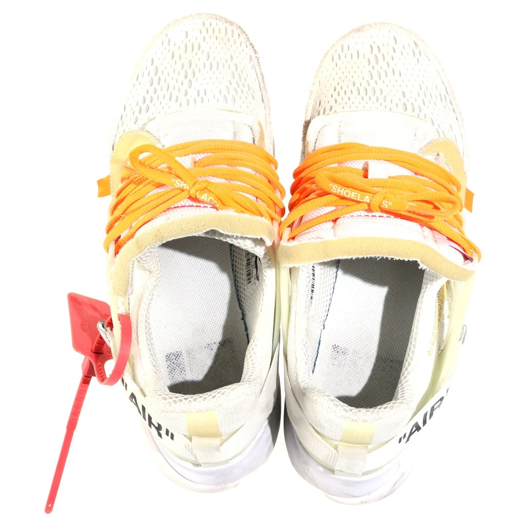 NIKE(ナイキ) ×Off-White AIR PRESTO AA3830-100 オフホワイト エアプレスト ローカットスニーカー ホワイト US11/29cm