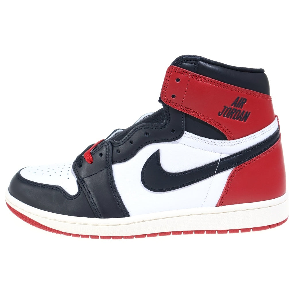 NIKE(ナイキ) AIR JORDAN1 RETRO HIGH OG BLACK TOE REIMAGINED DZ5485-106 エアジョーダン1 レトロ ブラック トゥ リイマジンド ハイカットスニーカー ホワイト/レッド US11/29cm
