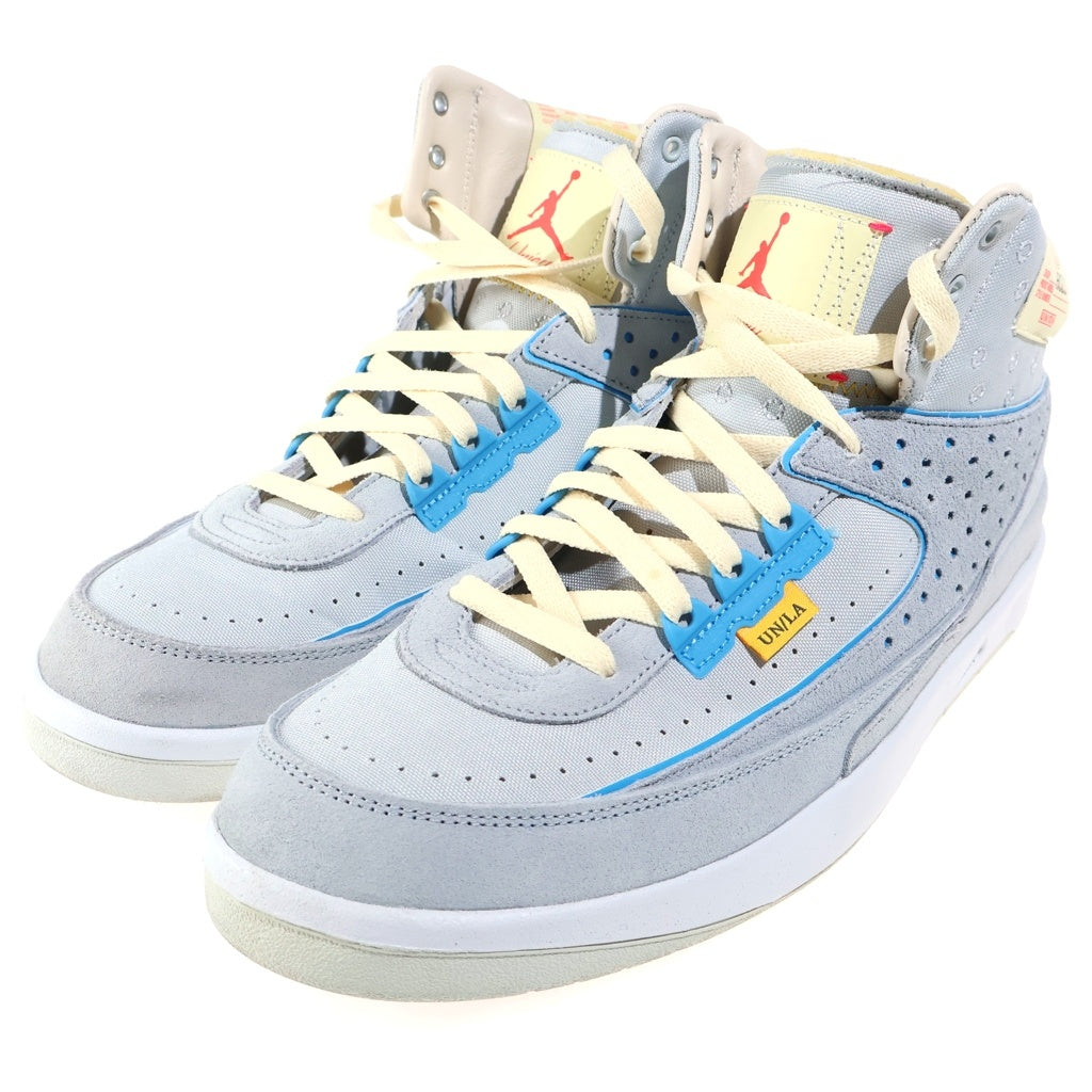 NIKE(ナイキ) ×UNION AIR JORDAN2 GREY FOG DN3802-001 ユニオン エアジョーダン2 フォグ ハイカットスニーカー グレー US11.5/29.5cm