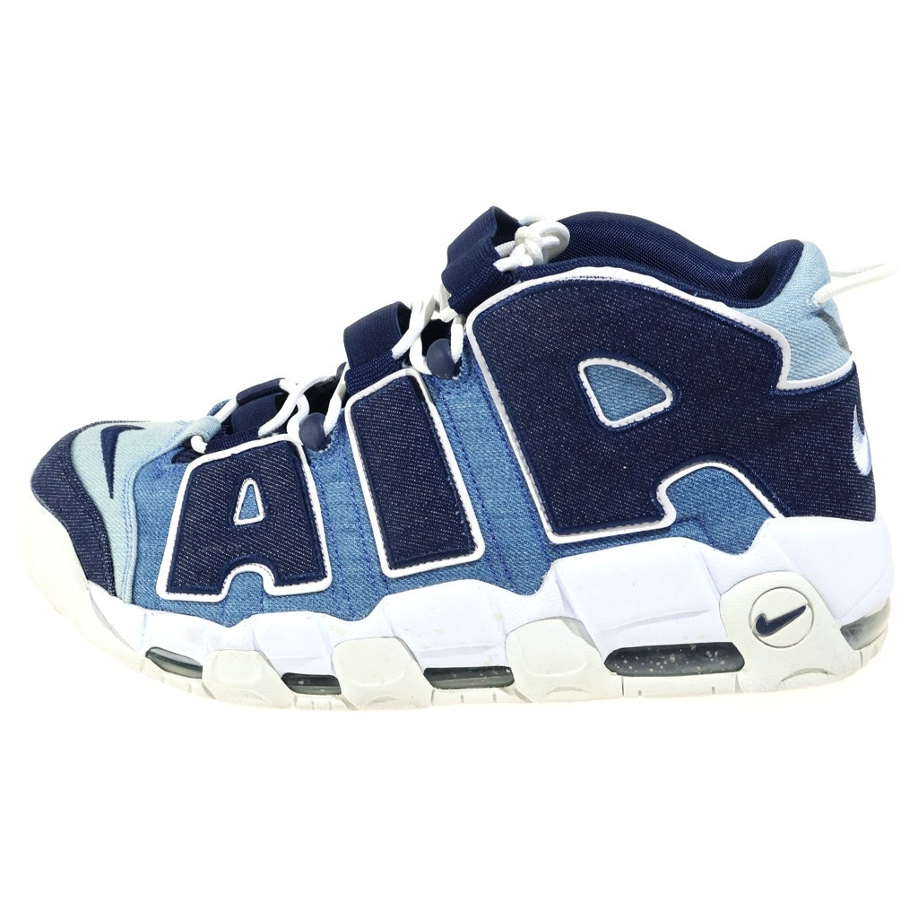 NIKE(ナイキ) AIR MORE UPTEMPO DENIM CJ6125-100 エアモア アップテンポ デニム ローカットスニーカー インディゴ US12.5/30.5cm