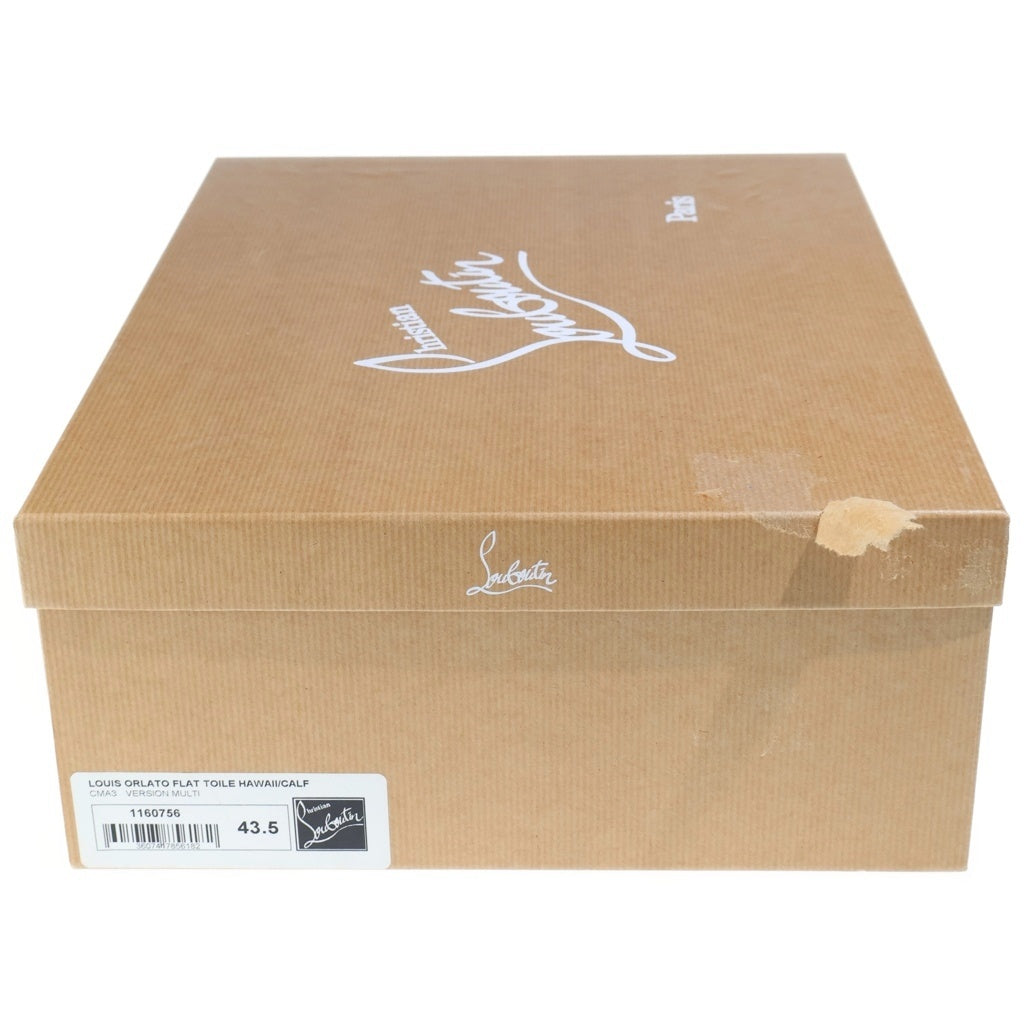 CHRISTIAN LOUBOUTIN(クリスチャンルブタン) 16SS LOUIS ORLATO FLAT TOILE HAWAII / CALF ルイス オルラート フラット ハワイアン柄 ハイカットスニーカー マルチ 1160756