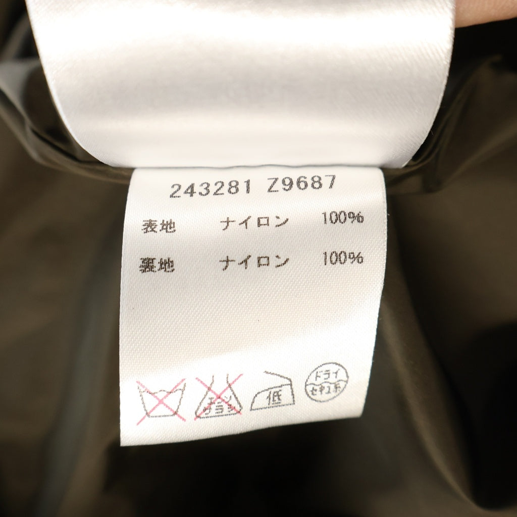 GUCCI(グッチ) ベルトデザイン ナイロン トレンチコート カーキ 243281 Z9687
