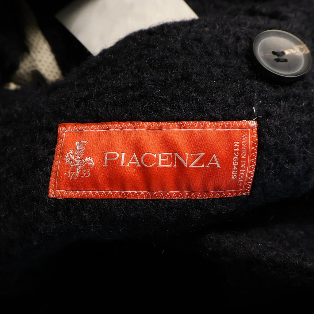 NO BRAND(ノーブランド) 0909 Fatto in Italia【ゼロゼロナイン ファット イン イタリー】ウール 3B テーラード コート ブラック