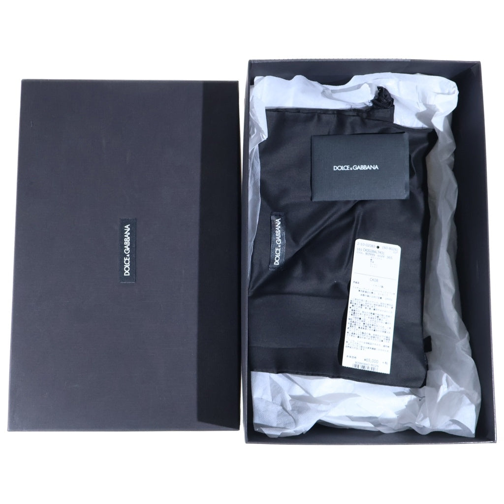 DOLCE & GABBANA(ドルチェアンドガッバーナ) ストレートチップ クロコダイル レザー ドレスアップシューズ ブラウン CA5723