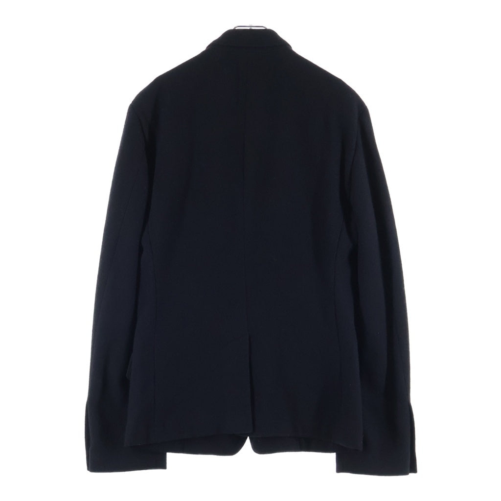 DOLCE & GABBANA(ドルチェアンドガッバーナ) ノッチドラペル 2B ウール テーラード ジャケット ブラック G2AP1T
