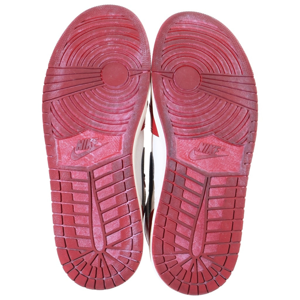 NIKE(ナイキ) AIR JORDAN1 HIGH OG LOST & FOUND CHICAGO エアジョーダン1 ロスト アンド ファウンド シカゴ ハイカットスニーカー ホワイト/レッド US12/30cm DZ5485-612