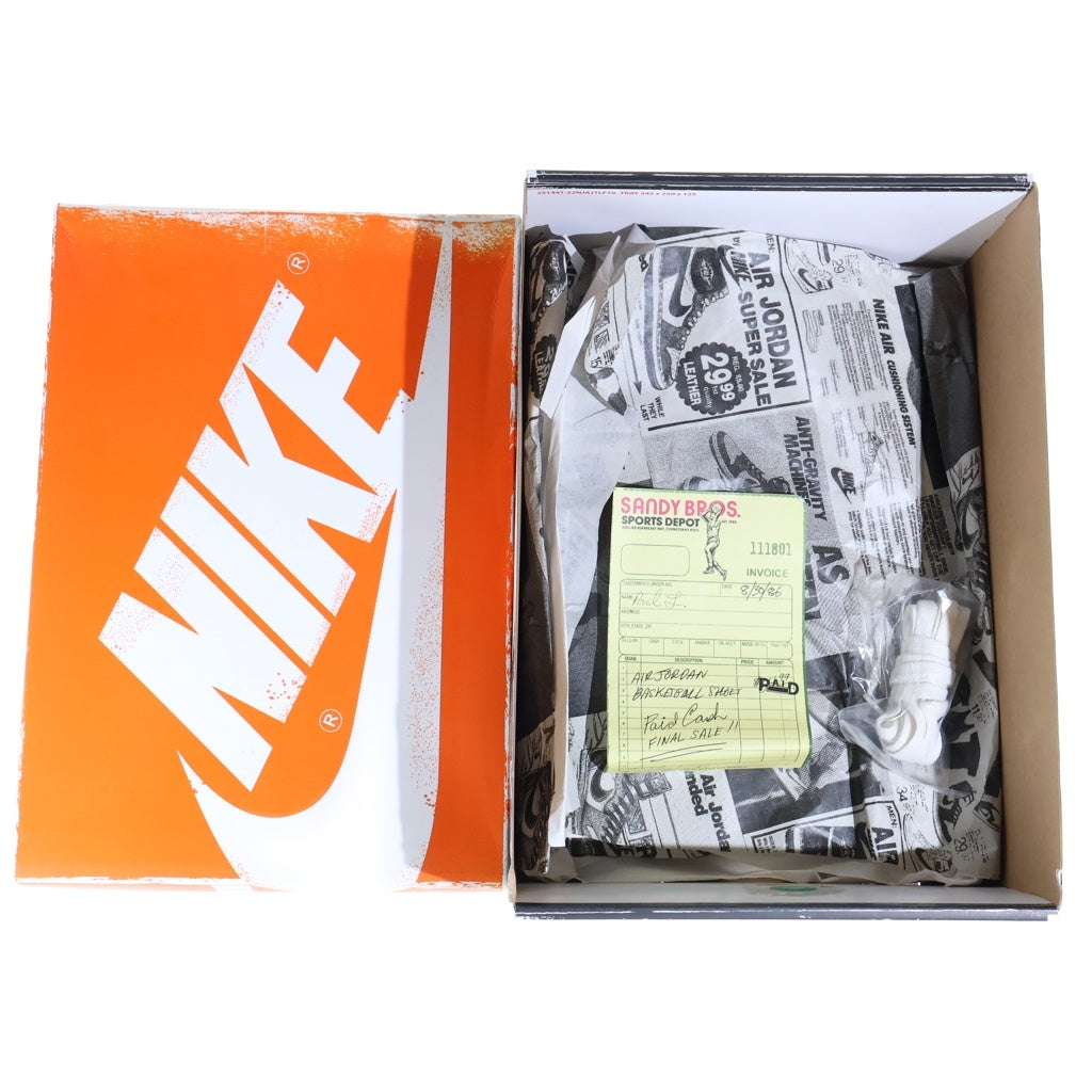 NIKE(ナイキ) AIR JORDAN1 HIGH OG LOST & FOUND CHICAGO エアジョーダン1 ロスト アンド ファウンド シカゴ ハイカットスニーカー ホワイト/レッド US12/30cm DZ5485-612