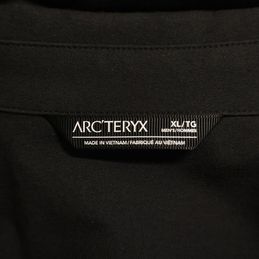 ARC'TERYX(アークテリクス) Cronin Cotton Overshirt クロニン コットン オーバーシャツ ブラック X000008448