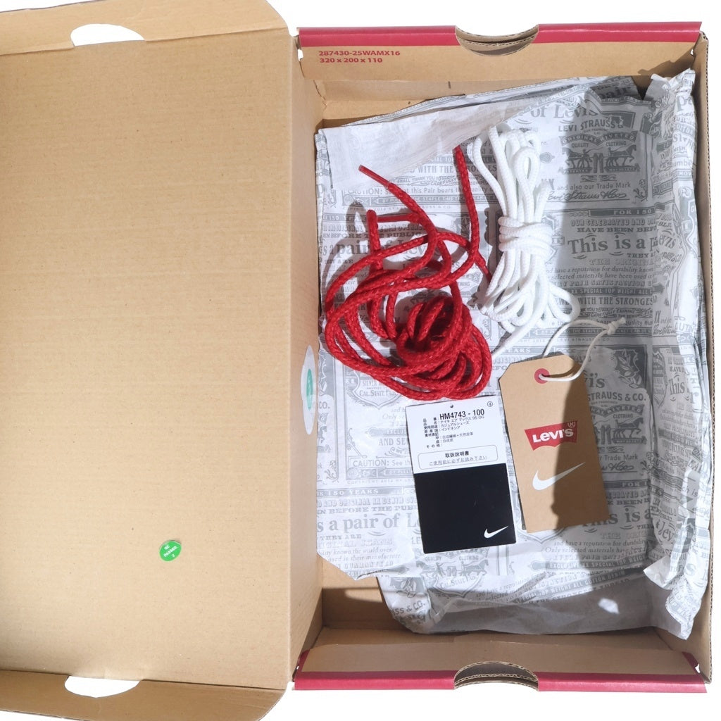 NIKE(ナイキ) ×LEVI'S AIR MAX 95 OG DENIM WHITE リーバイス エアマックス95 デニムホワイト ローカットスニーカー ホワイト US8/26cm HM4743-100