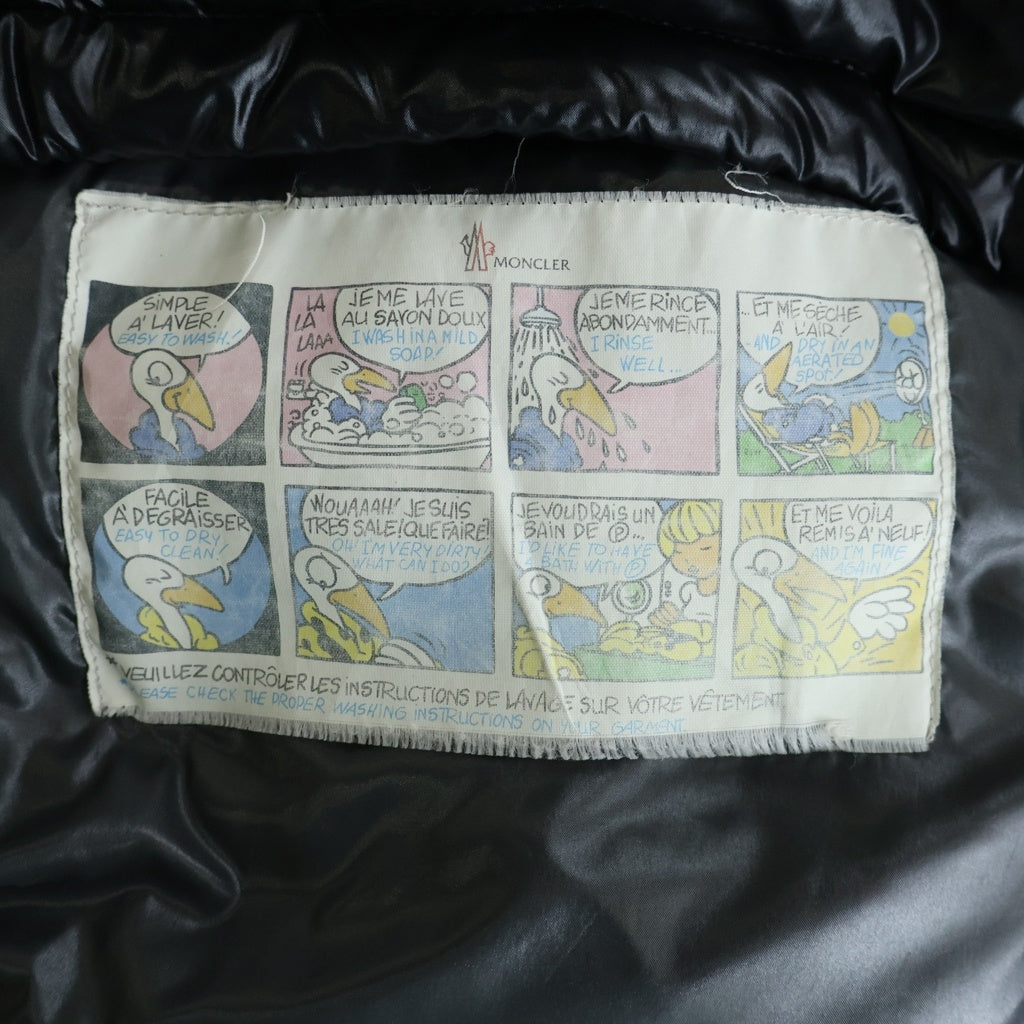 MONCLER(モンクレール) MAYA GIUBBOTTO マヤ ジュポット ナイロン ダウンジャケット ブラック 132-091-40366-05