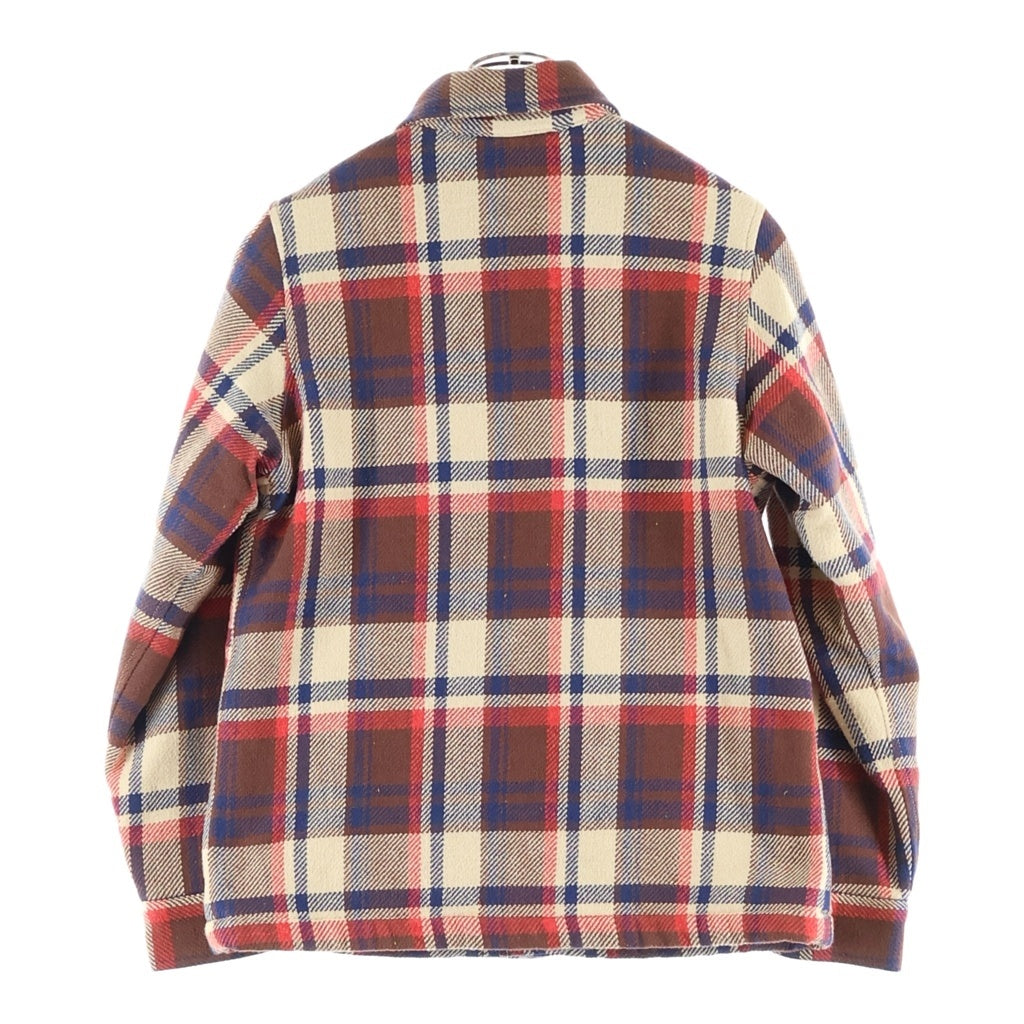 A BATHING APE(アベイシングエイプ) ラブジェネ チェック柄 CPO ジャケット マルチ
