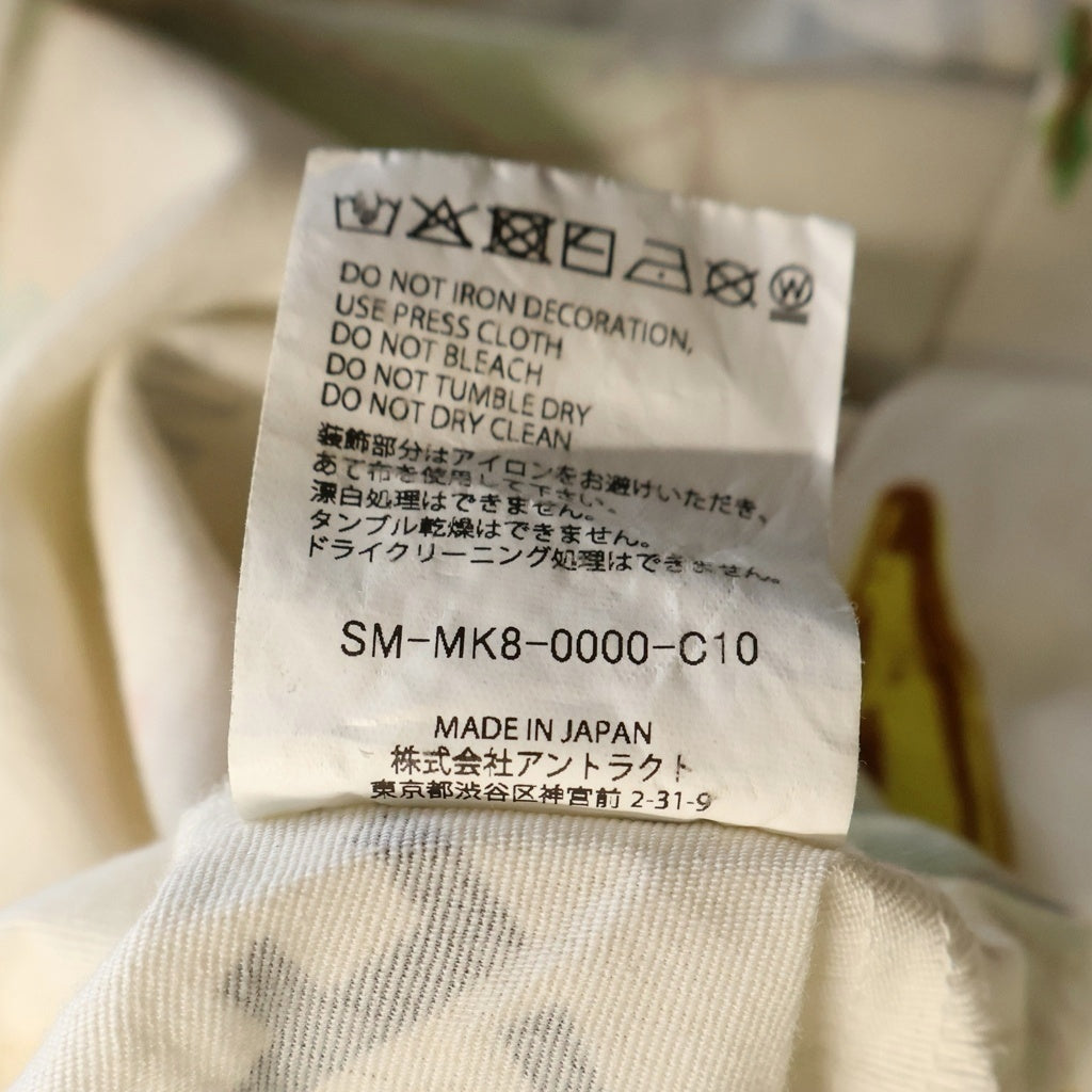 SAINT MICHAEL(セントマイケル) 26SS ×Sean Wotherspoon SW_OPEN COLLAR SHIRT ショーンウェザースプーン オープンカラー 半袖シャツ アイボリー SM-MK8-0000-C10
