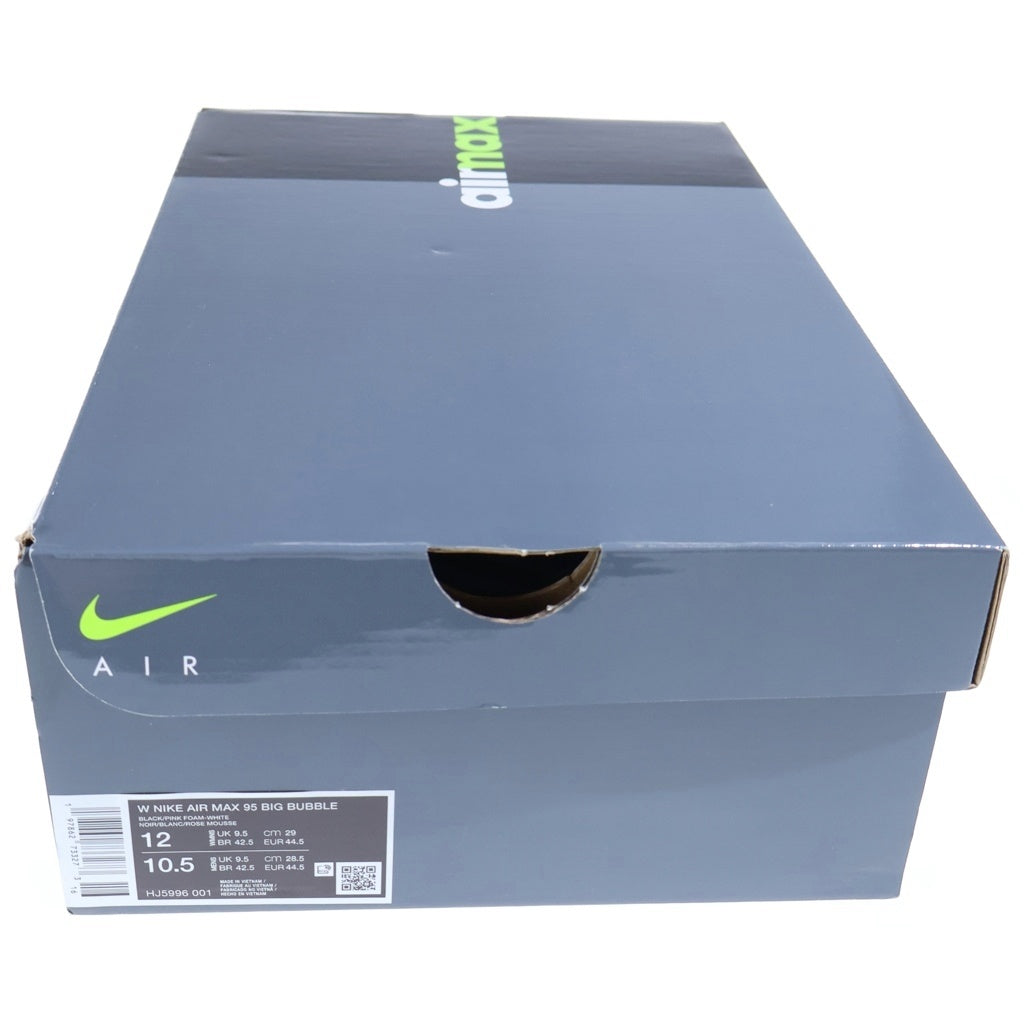 NIKE(ナイキ) WMNS AIR MAX 95 OG BIG BUBBLE ウィメンズ エアマックス ビッグバブル ローカットスニーカー ホワイト/グレー US12/29cm HJ5996-001