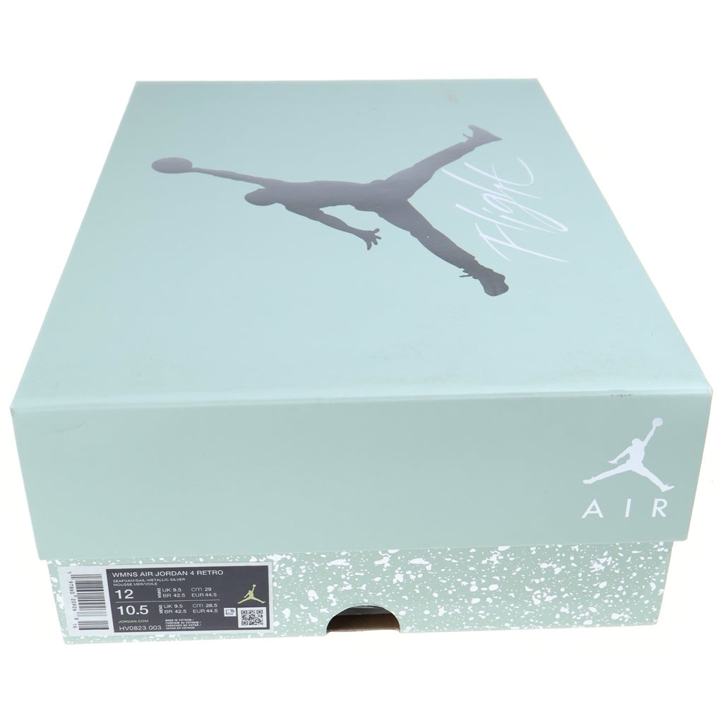 NIKE(ナイキ) WMNS AIR JORDAN 4 ABUNDANCE ウィメンズ エアジョーダン4 アバンダンス ハイカットスニーカー グリーン US12/29cm HV0823-003 レディース