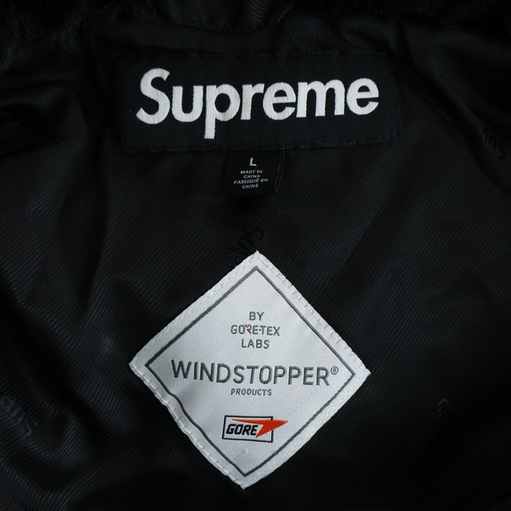 SUPREME(シュプリーム) 24AW Faux Fur Hooded Jacket GORE-TEX WINDSTOPPER フェイクファー ゴアテックス ウィンドストッパー フーデッド ジャケット ブラック