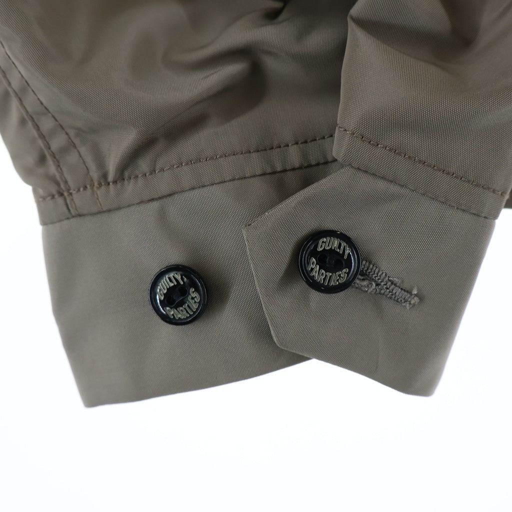 WACKO MARIA(ワコマリア) 24SS ×McGREGOR マクレガー ナイロンジャケット ブラウン 24SS-WMO-MC01