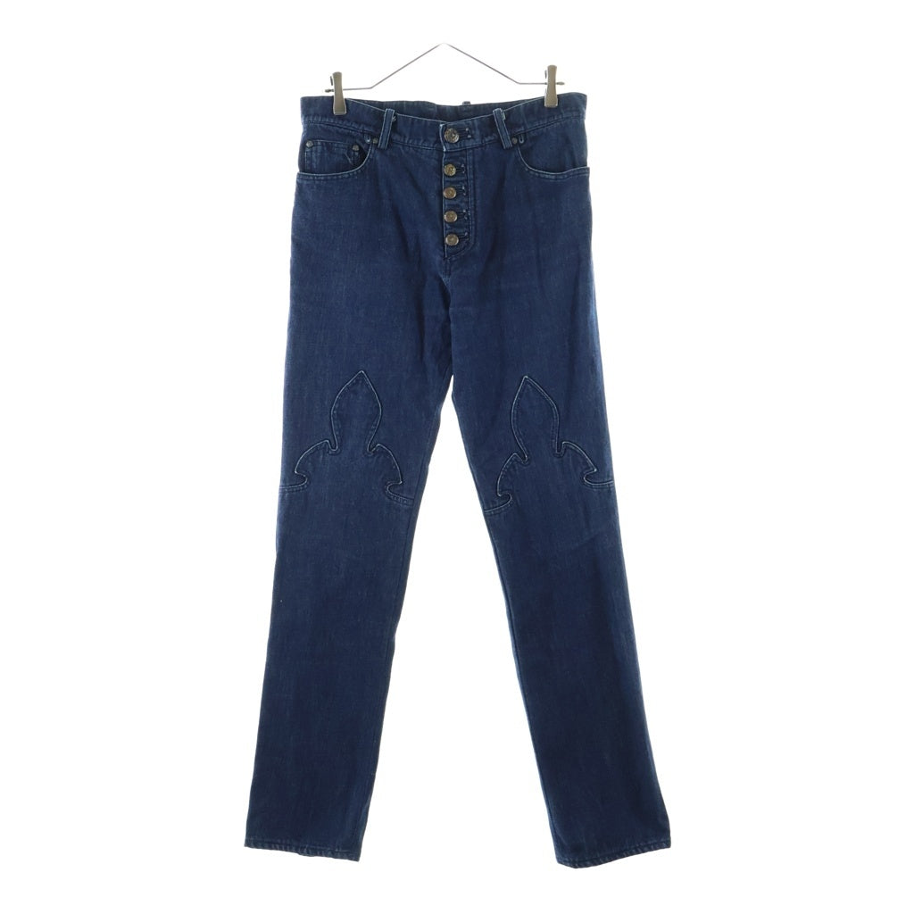 CHROME HEARTS(クロムハーツ) OLD FLEURKNEE DNM PANTS オールド フレアニー デニムパンツ インディゴ