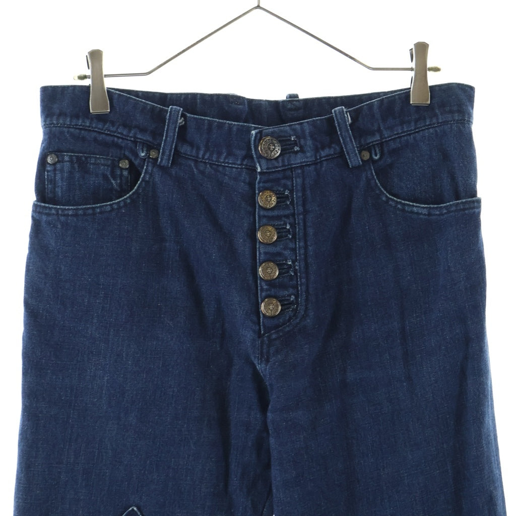 CHROME HEARTS(クロムハーツ) OLD FLEURKNEE DNM PANTS オールド フレアニー デニムパンツ インディゴ