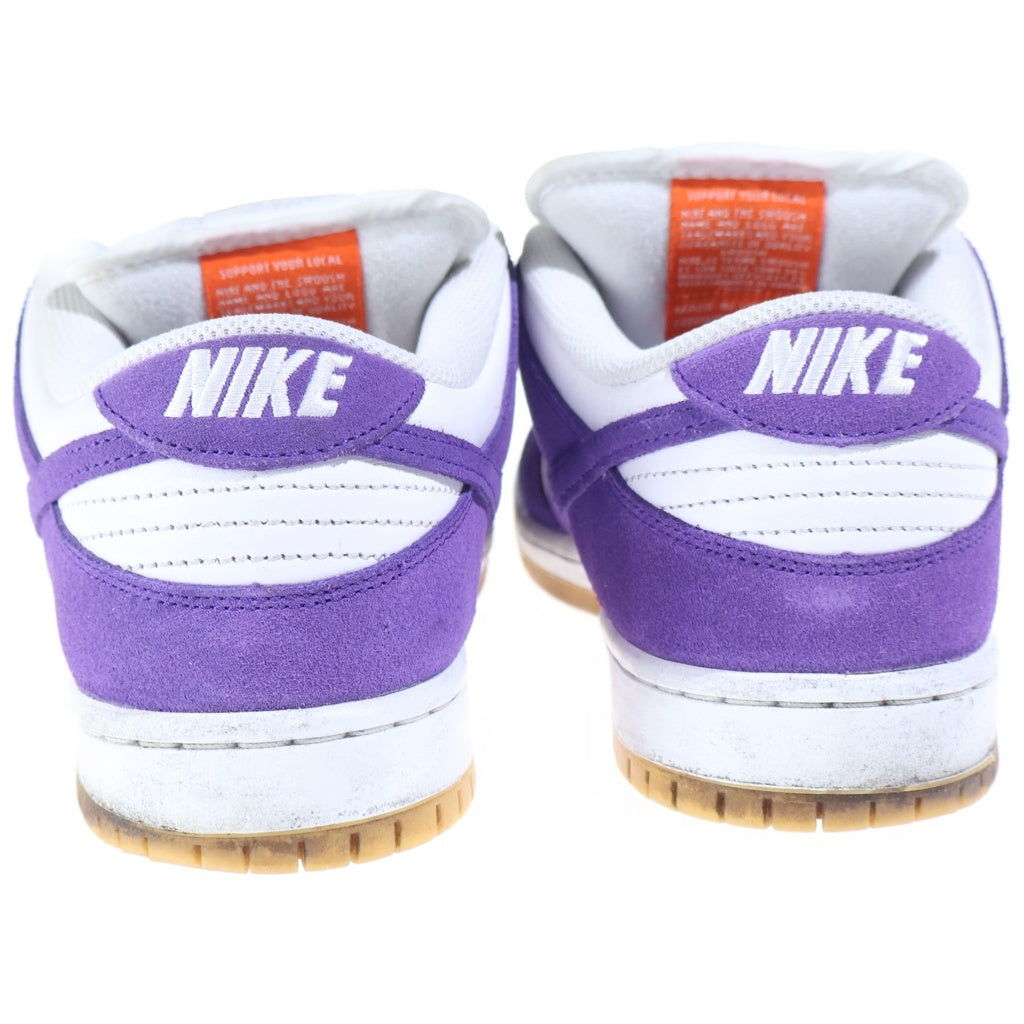 NIKE SB(ナイキエスビー) DUNK LOW PRO ISO ORANGE LABEL COURT PURPLE DV5464-500 ダンク プロ オレンジレーベル コートパープル ローカットスニーカー パープル US9.5/27.5cm