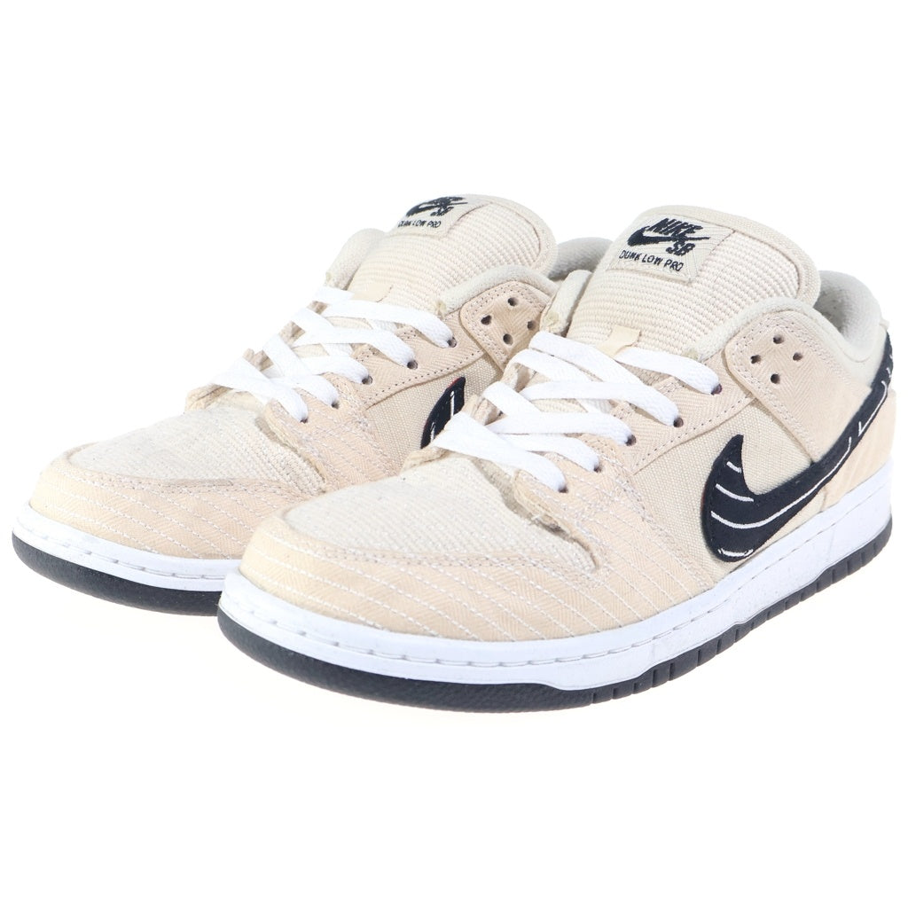 NIKE SB(ナイキエスビー) ×ALBINO & PRETO DUNK LOW PRO QS FD2627-200 アルビノ&プレト ダンク ローカットスニーカー ベージュ/ブラック US9/27cm