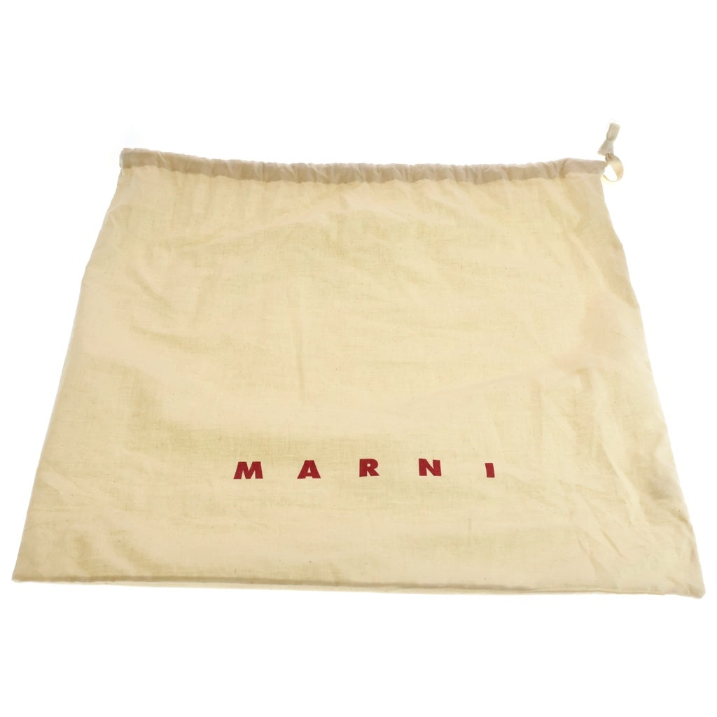 MARNI(マルニ) ラフィア スモール トートバッグ ショルダーバッグ ベージュ レディース SHMP0077U0