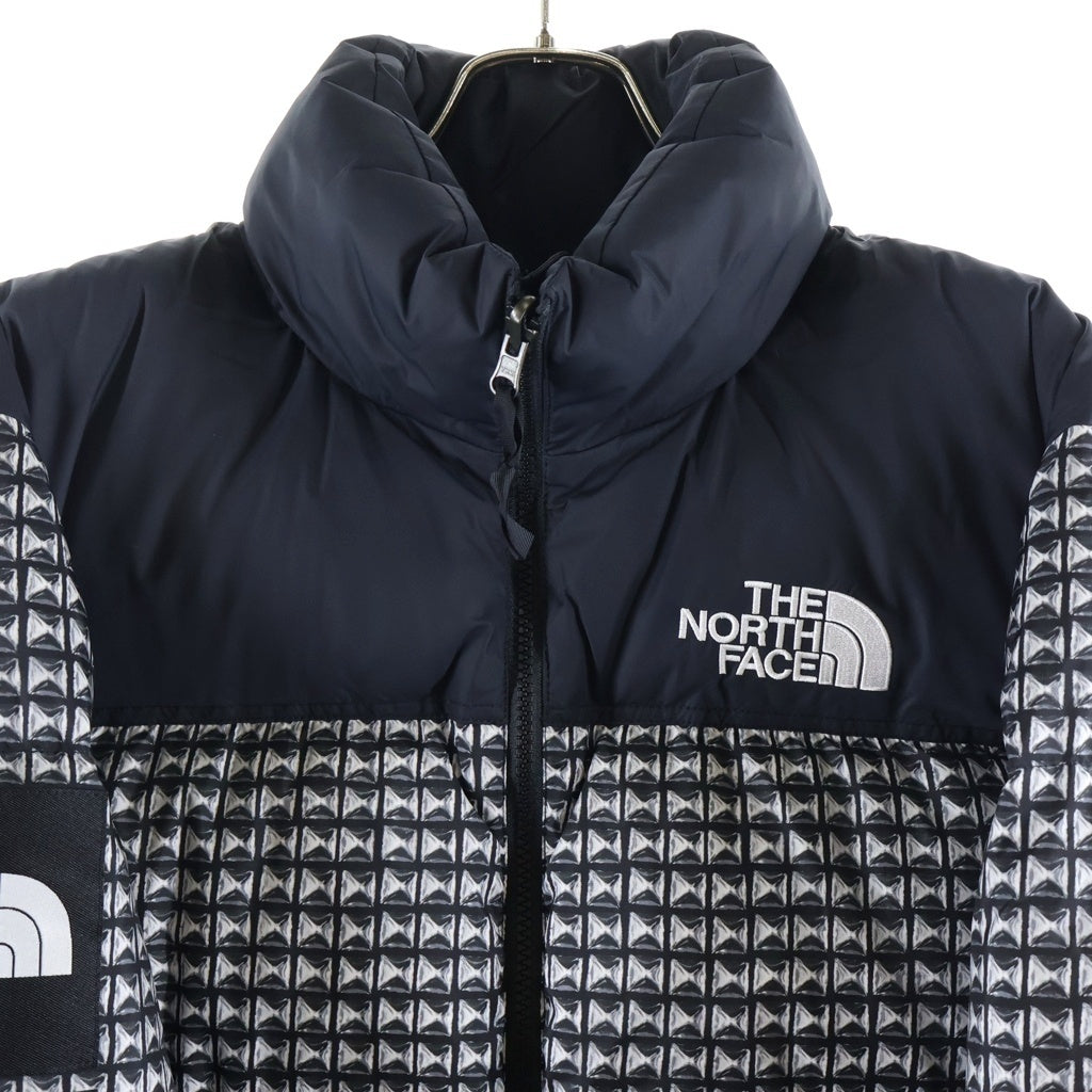 SUPREME(シュプリーム) 21SS ×THE NORTH FACE Studded Nuptse Jacket ザノースフェイス スタッズヌプシ ダウンジャケット ブラック ND421001