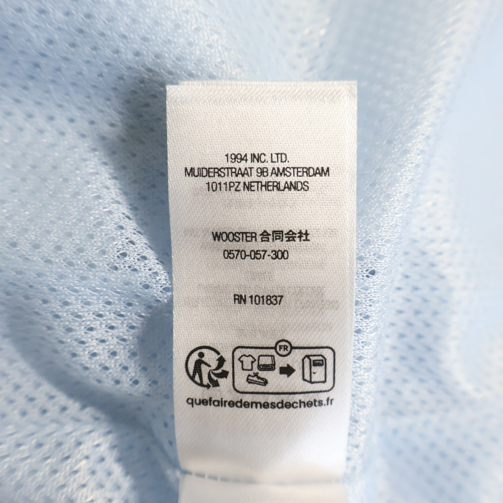SUPREME(シュプリーム) 26AW Cross Track Jacket バッククロスロゴデザイン ジップアップ ナイロン ジャケット ライトブルー