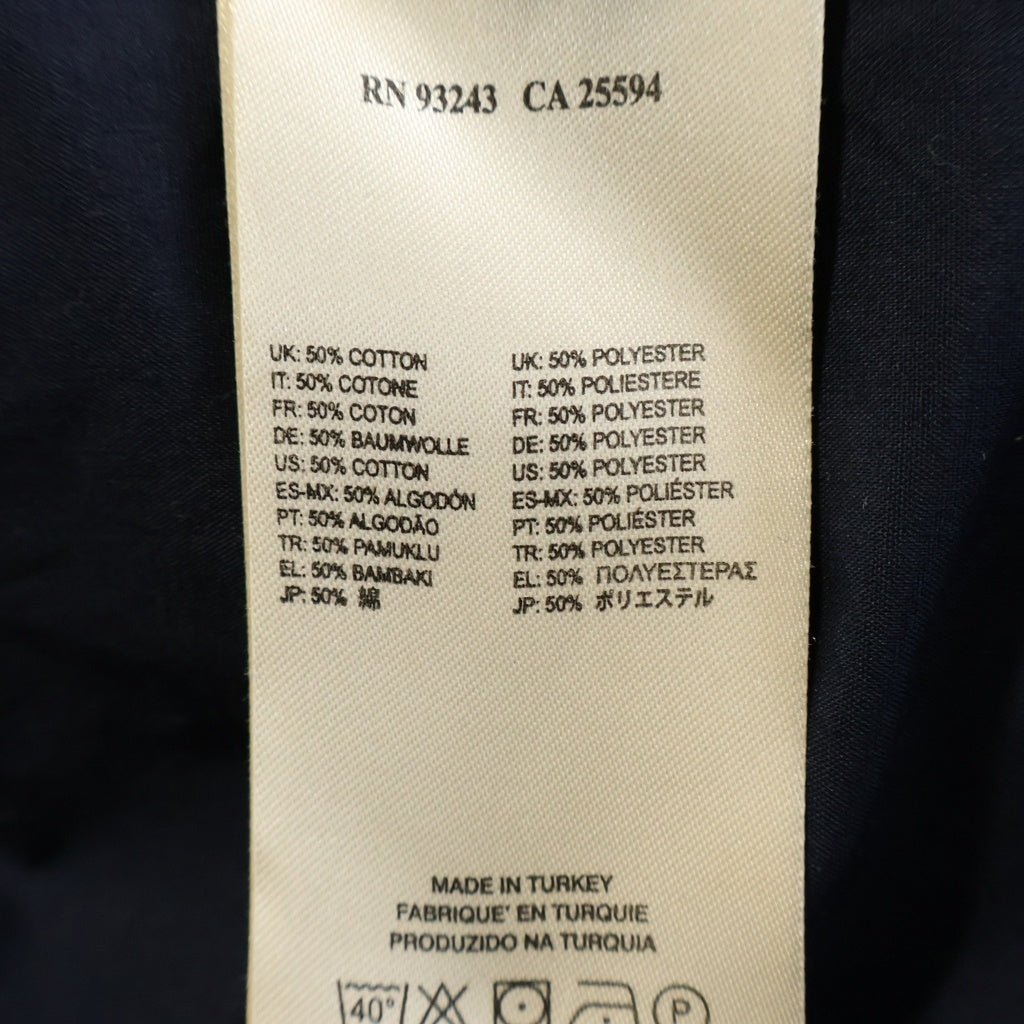 DIESEL(ディーゼル) マルチポケット コットン ジップアップ ダブルライダース ジャケット ブラック TR750018