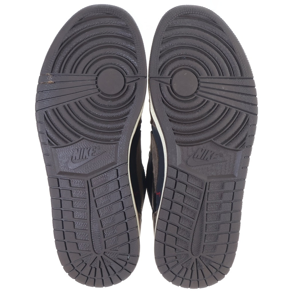 NIKE(ナイキ) ×TRAVIS SCOTT AIR JORDAN 1 LOW OG SP-T CQ4277-001 トラヴィススコット エアジョーダン ローカットスニーカー ブラウン/ブラック US9/27cm