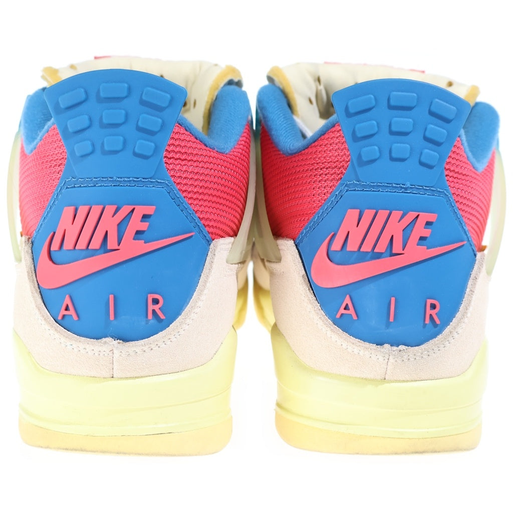 NIKE(ナイキ) ×UNION AIR JORDAN 4 GUAVA ICE ユニオン エアジョーダン4 グァバアイス ハイカットスニーカー マルチ US9/27cm DC9533-800