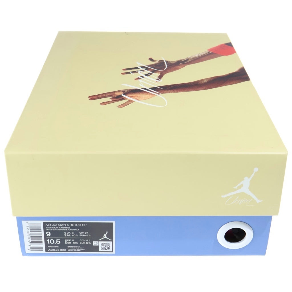 NIKE(ナイキ) ×UNION AIR JORDAN 4 GUAVA ICE ユニオン エアジョーダン4 グァバアイス ハイカットスニーカー マルチ US9/27cm DC9533-800