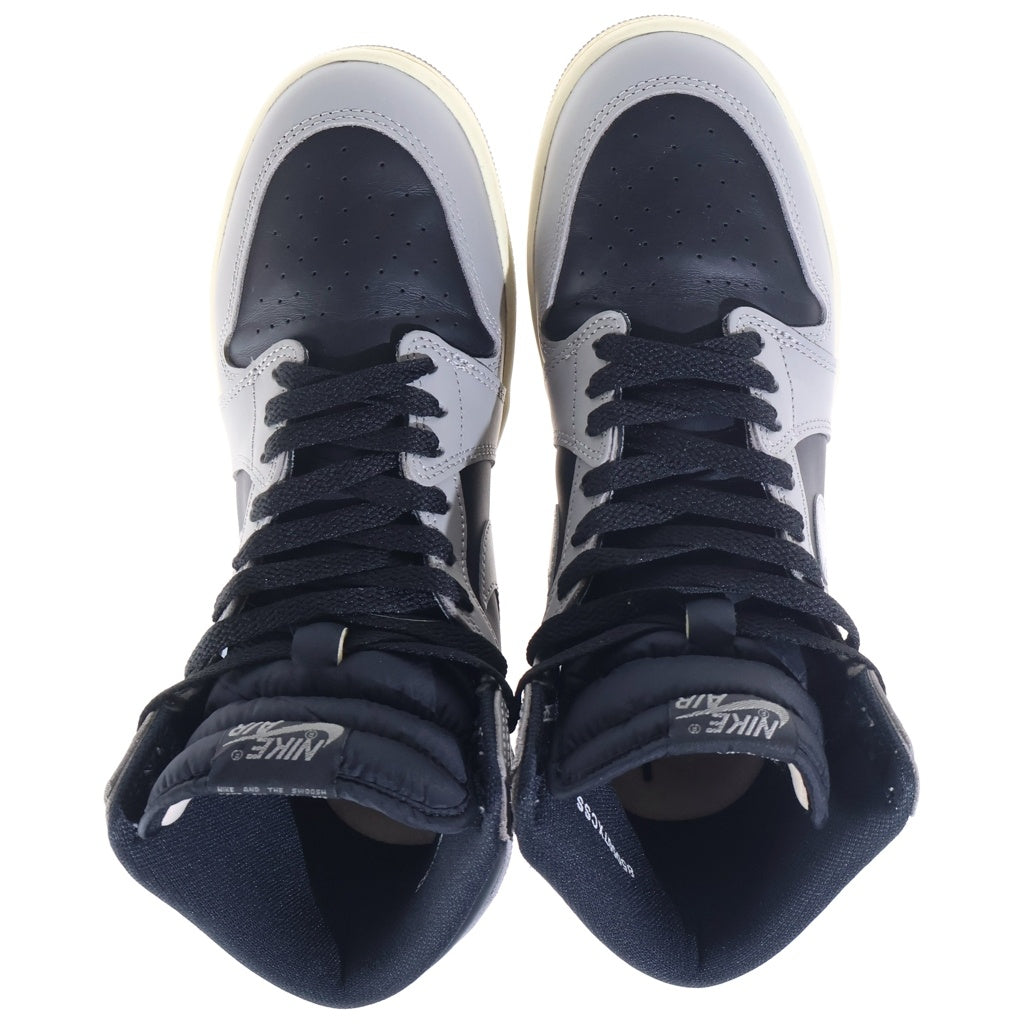 NIKE(ナイキ) AIR JORDAN1 HIGH 85 REVERSE SHADOW HV6674-020 エアジョーダン1 リバースシャドウ ハイカットスニーカー グレー US9/27cm