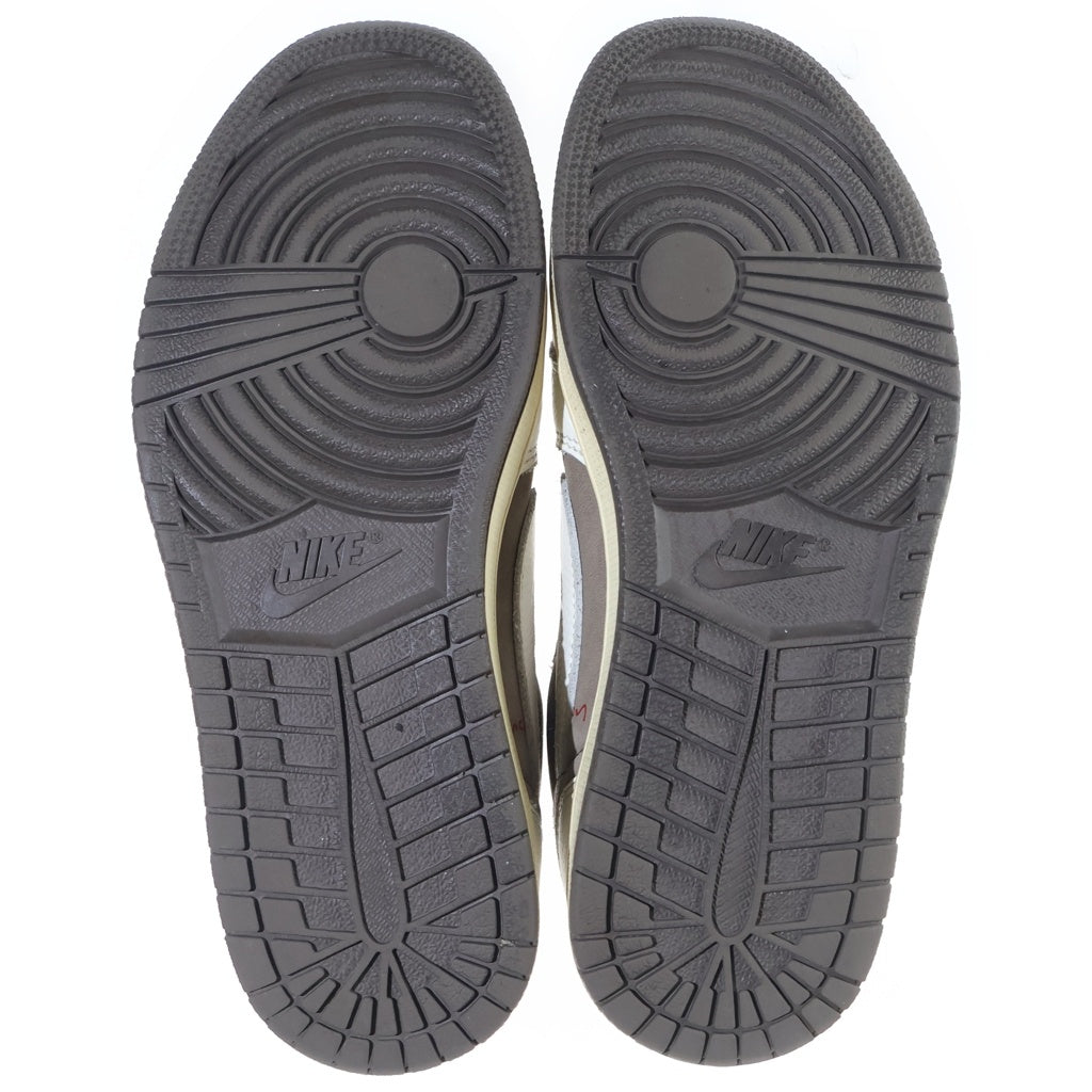 NIKE(ナイキ) ×Travis Scott Air Jordan 1 Low Reverse Mocha/Sail and Ridgerock DM7866-162 エアジョーダン1 ローカットスニーカー ブラウン/ホワイト US9/27cm
