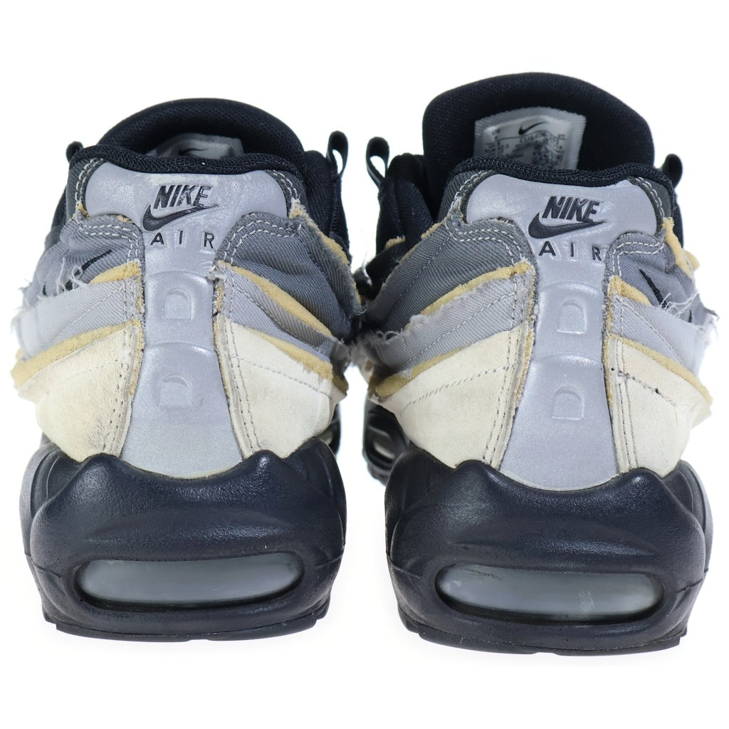 NIKE(ナイキ) ×COMME DES GARCONS AIR MAX 95 CHARCOAL コムデギャルソン エアマックス95 チャコール ローカットスニーカー ブラック/グレー US9/27cm CU8406-101