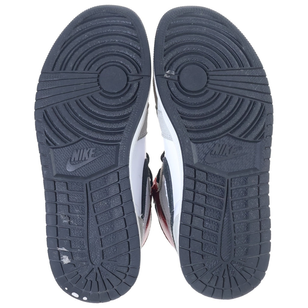 NIKE(ナイキ) AIR JORDAN 1 HIGH OG Light Smoke Grey 555088-126 エアジョーダン1 ハイ ライトスモークグレー ハイカットスニーカーシューズ グレー/レッド US9/27cm