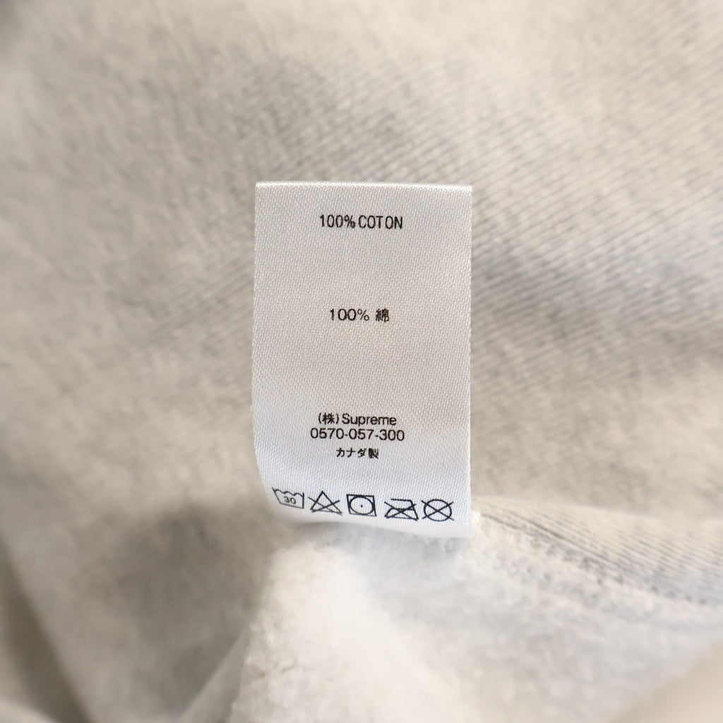 SUPREME(シュプリーム) 18AW Box Logo Crewneck Sweatshirt ボックスロゴ クルーネック 長袖 スウェット トレーナー グレー