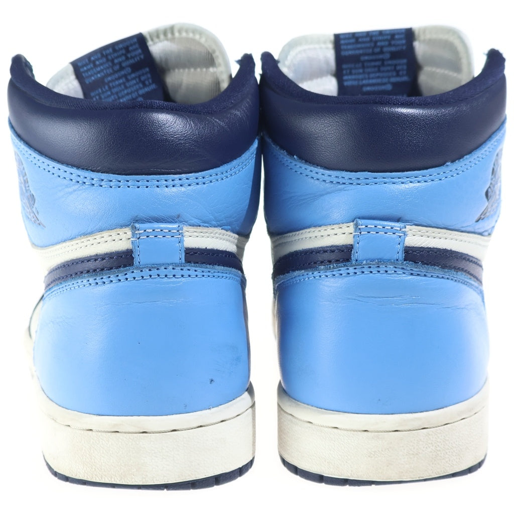 NIKE(ナイキ) AIR JORDAN 1 HIGH OG Obsidian 555088-140 エアジョーダン1 ハイ オブシディアン ハイカットスニーカー ブルー US9.5/27.5cm