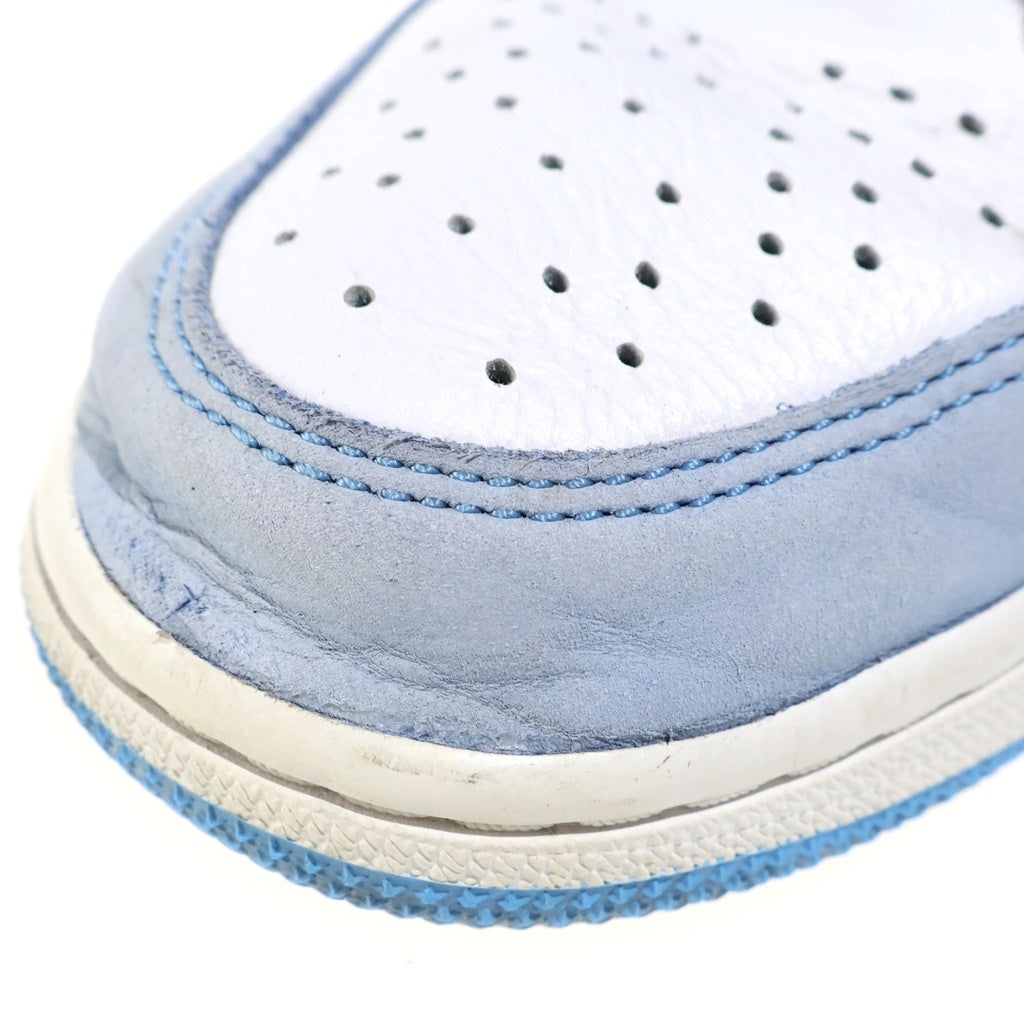 NIKE(ナイキ) AIR JORDAN 1 HIGH OG 555088-134 エアジョーダン1 ハイカットスニーカー ホワイト/ブルー US9/27cm