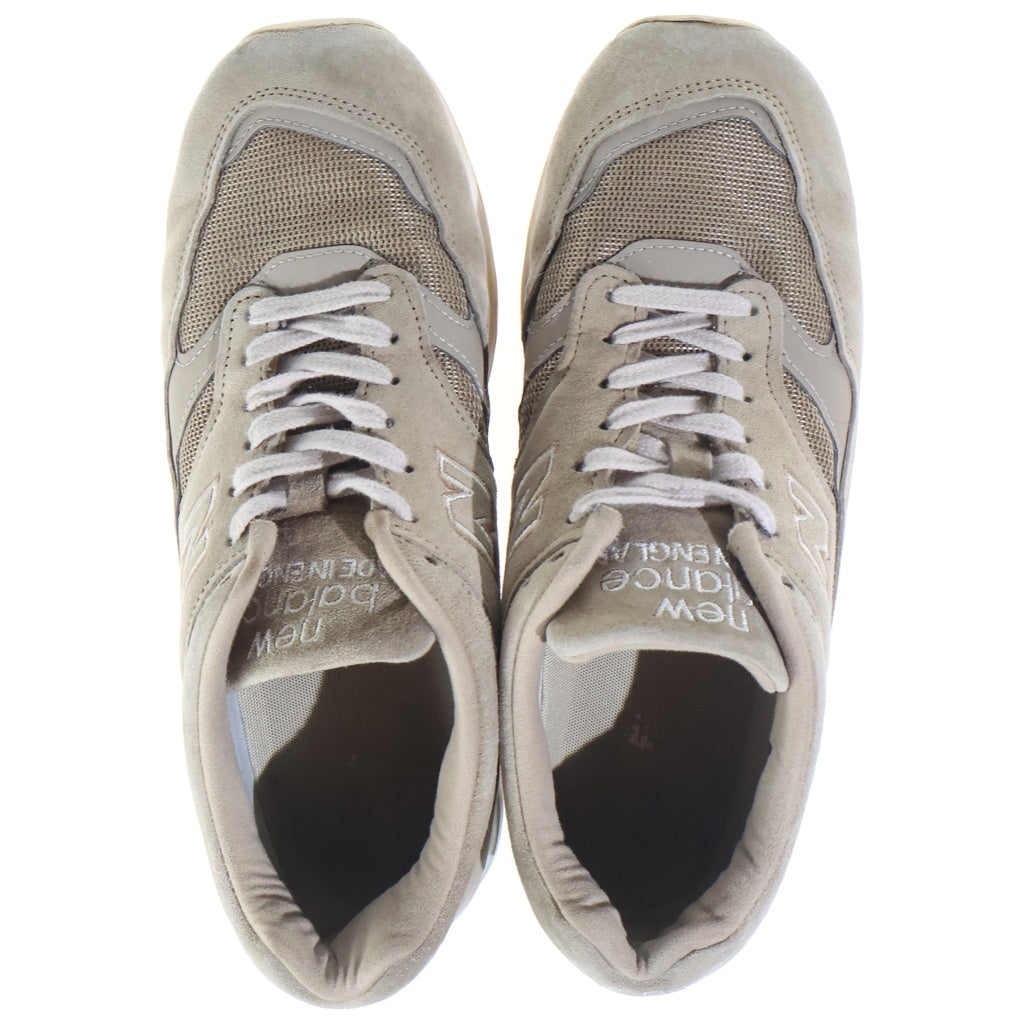 NIKE(ナイキ) M1500JTA メッシュ スウェード ローカットスニーカー ベージュ US8.5/26.5cm