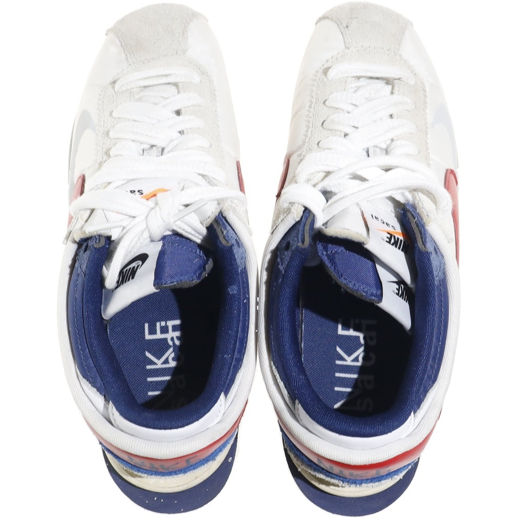 NIKE(ナイキ) ×sacai ZOOM CORTEZ DQ0581-100 サカイ ズーム コルテッツ スエード ローカットスニーカー マルチ US10.5/28.5cm