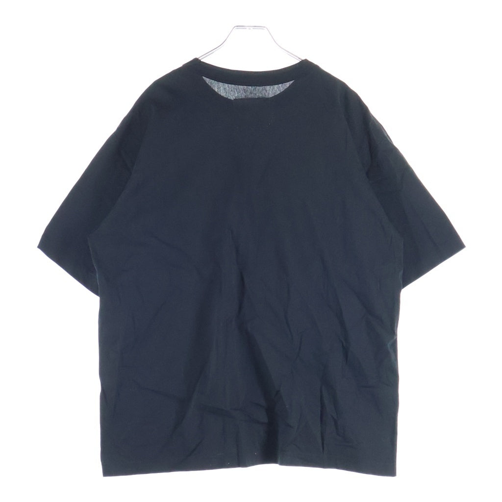 Sacai(サカイ) 26SS Cotton Jersey T-Shirt コットン ジャージー クルーネック 半袖Tシャツ カットソー ブラック SCM-336