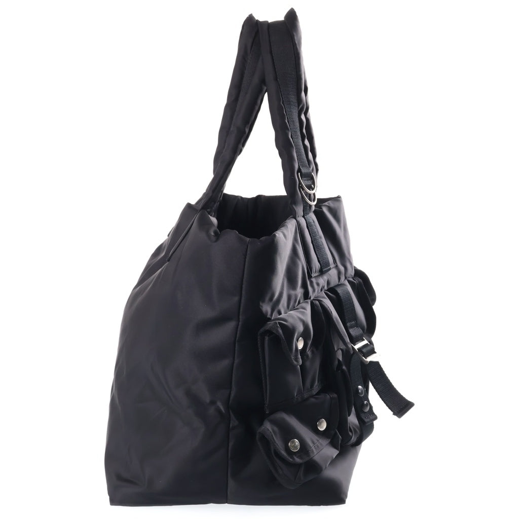 Sacai(サカイ) 26SS Nylon Tote Bag マルチポケット ナイロン トートバッグ ブラック 26-01097S