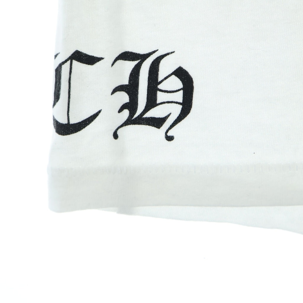 CHROME HEARTS(クロムハーツ) OLD FOTI S/S TEE オールド フォティ ハートプリント Vネック 半袖Tシャツ カットソー ホワイト