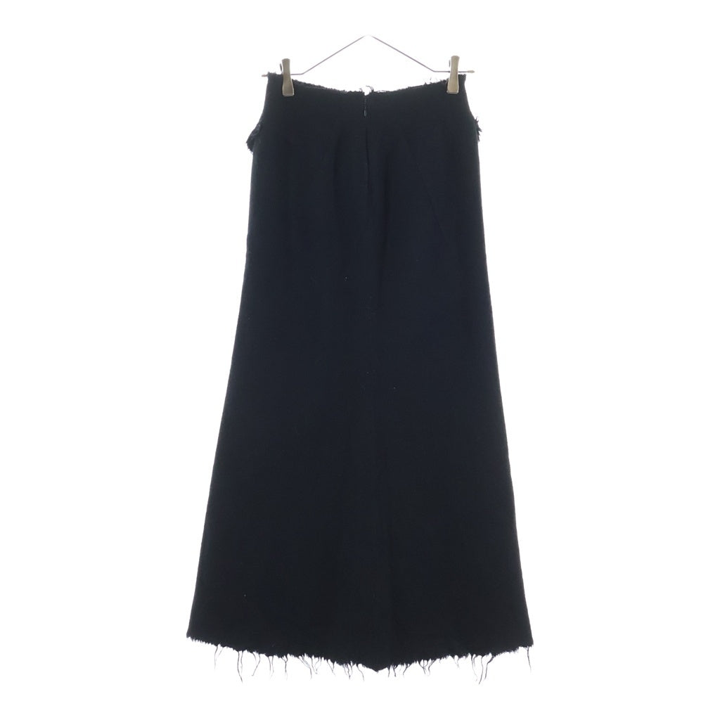 JUNYA WATANABE COMME des GARCONS(ジュンヤワタナベ コムデギャルソン) 縮絨 カットオフ マーメイドスカート ブラック レディース JK-S045 AD2003