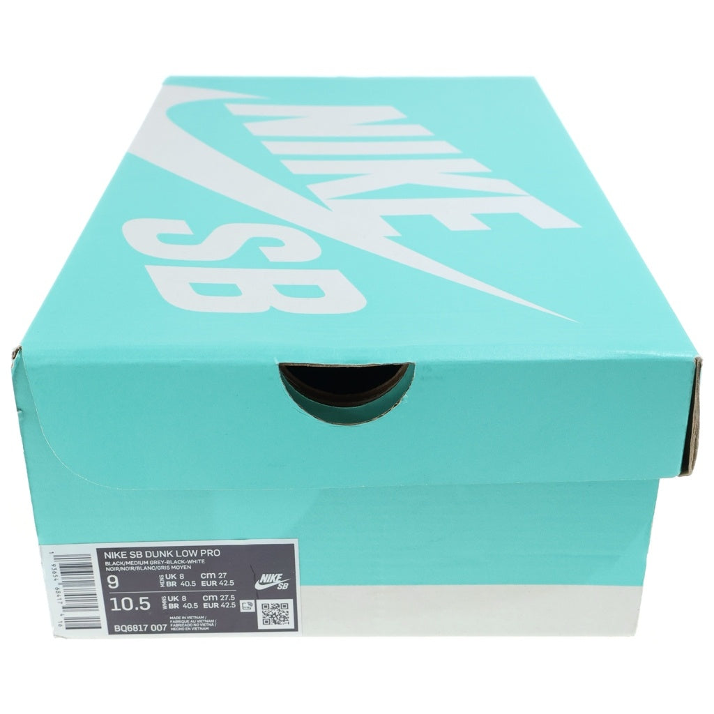 NIKE SB(ナイキエスビー) DUNK LOW SHADOW ダンク シャドウ ローカットスニーカー グレー/ブラック US9/27cm BQ6817-007