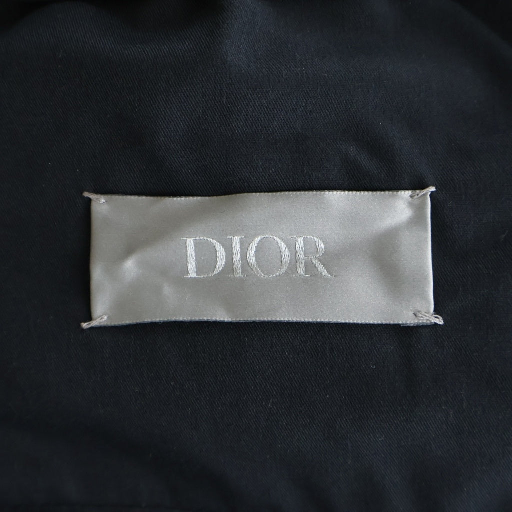 DIOR(ディオール) 21AW バージンウール ツイル テイラード トラックパンツ ブラック 733C139E3226