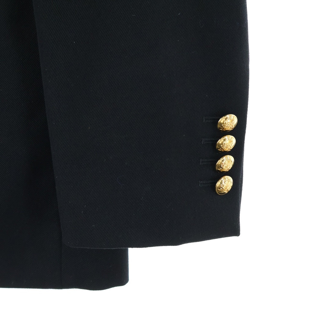 CELINE(セリーヌ) 24AW ダイアゴナルウール クラシック シングル 2B テーラードジャケットブラック 2V481092D.38NO