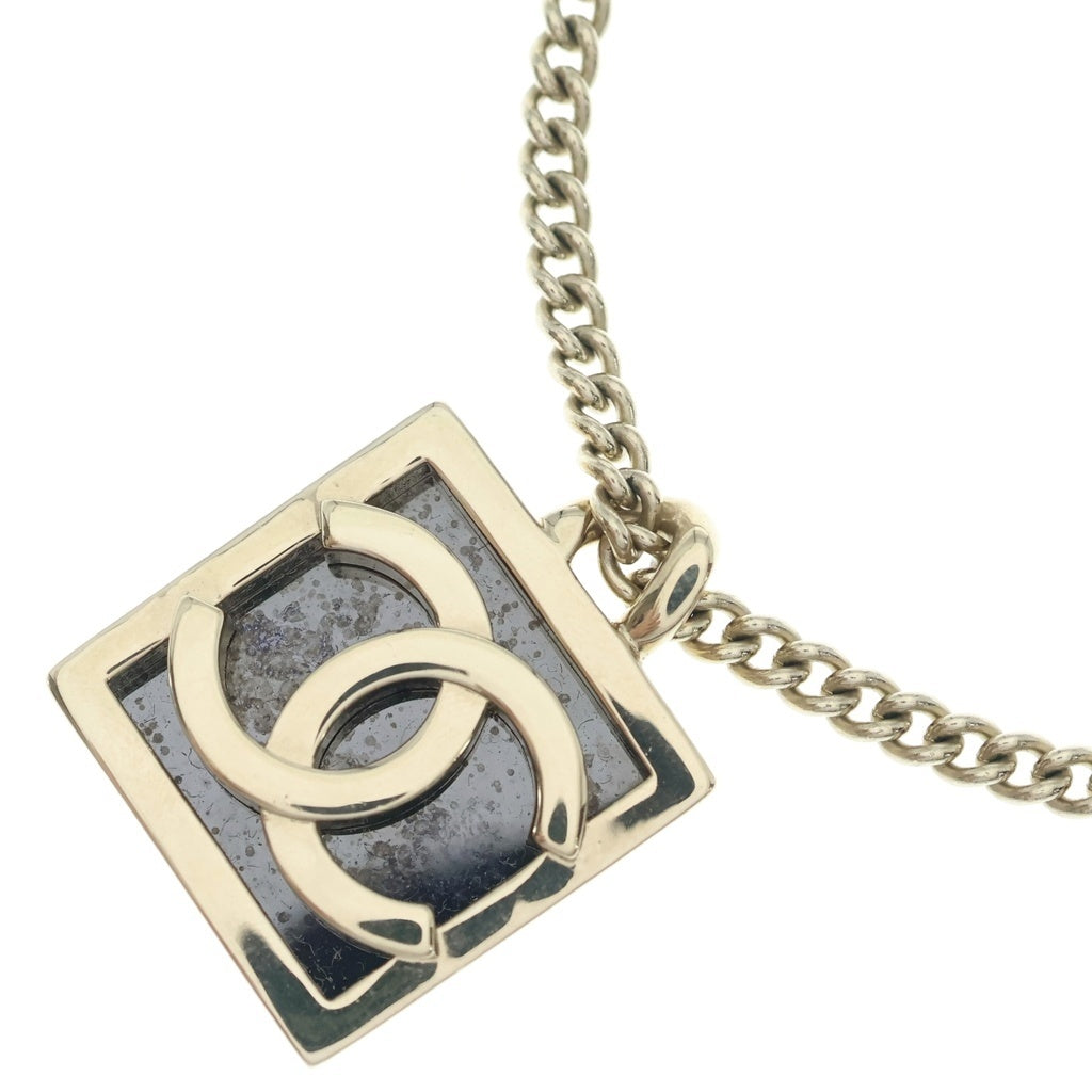 CHANEL(シャネル) ココマーク スクエア ネックレス ゴールド レディース