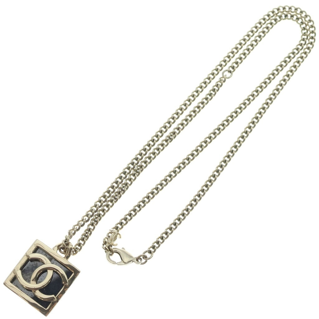 CHANEL(シャネル) ココマーク スクエア ネックレス ゴールド レディース